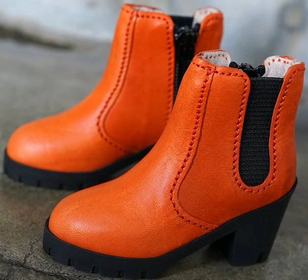 Chelsea Boots (Rusty Orange)